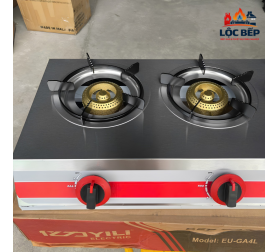 Bếp Gas 4 Họng YiLi 4H Inox – Nấu Mì Cay, Cơm Niêu, Quán Ăn