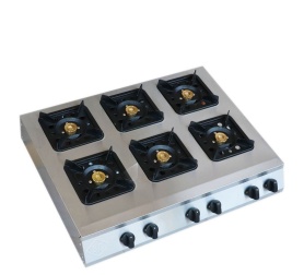 Bếp gas 6 lò