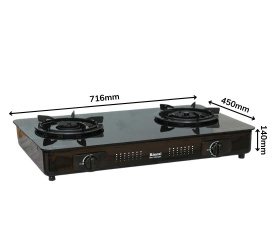 Bếp Ga Đôi Rinnai-RV-715GI
