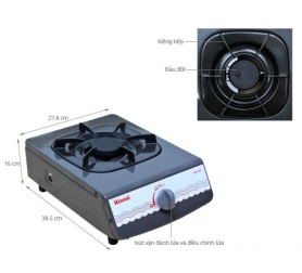  Bếp gas đơn Rinnai RV-150
