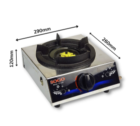 BẾP KHÈ BÁN CÔNG NGHIỆP SOGO 1 LÒ GT-208S1