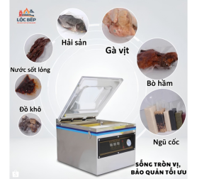 Máy Hút Chân Không Công Nghiệp DZQ-320X2 2 Thanh Hàn