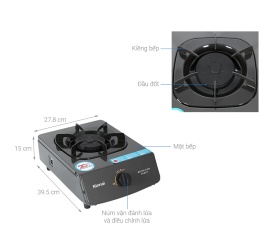Bếp ga đơn Rinnai RV-MC15G