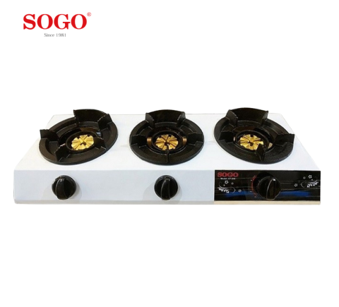 BẾP KHÈ BÁN CÔNG NGHIỆP 3 LÒ SOGO GT-208S3