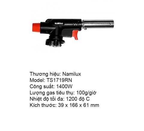 Khò gas mini Namilux NA-192