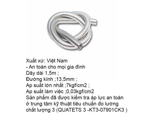 Dây dẫy gas inox